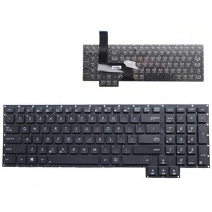 Notebook keyboard for ASUS G750 G750JX without frame black