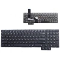Notebook keyboard for ASUS G750 G750JX without frame black - thumbnail