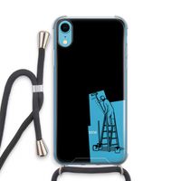 Musketon Painter: iPhone XR Transparant Hoesje met koord
