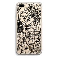 Vexx Black Mixtape: iPhone 7 Plus Transparant Hoesje