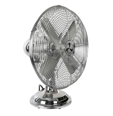 Casafan Tradition Tafel Ventilator Ø30cm - Chrome