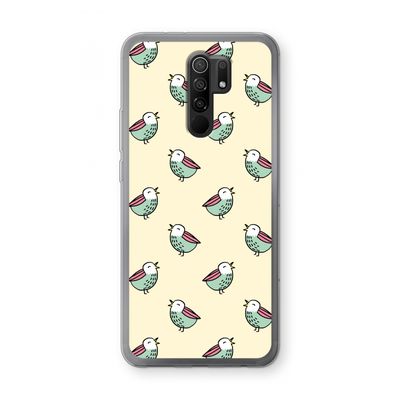 Vogeltjes: Xiaomi Redmi 9 Transparant Hoesje