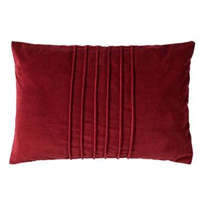 Dutch Decor - PAX - Kussenhoes velvet 40x60 cm Merlot - rood