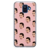 Ugly Cry Call: Samsung Galaxy A6 (2018) Transparant Hoesje