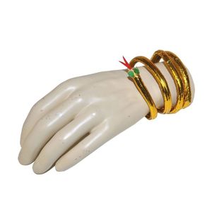 Egyptische slangen armband goud