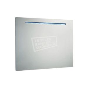 Sanilux Aluminium Spiegel Met Led Verlichting 100 cm