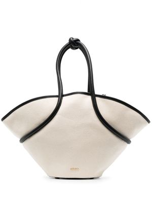 Cult Gaia sac cabas Nami en coton - Tons neutres