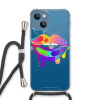 Lip Palette: iPhone 13 Transparant Hoesje met koord
