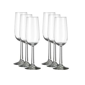 Royal Leerdam Champagneglazen/flutes Bouquet - 6x stuks - 170 ml - transparant