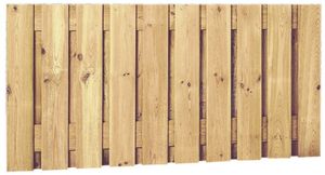 Houten schutting tuinscherm 180x90cm