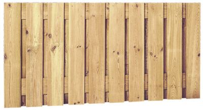 Houten schutting tuinscherm 180x90cm