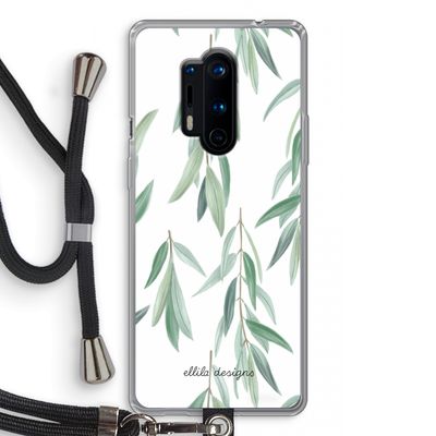 Branch up your life: OnePlus 8 Pro Transparant Hoesje met koord