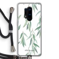 Branch up your life: OnePlus 8 Pro Transparant Hoesje met koord