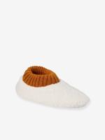 Pantoffels van sherpa meisjes ecru Pantoffels van sherpa meisjes ecru