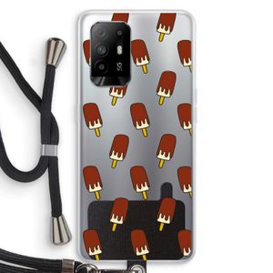 Yummy: Oppo A95 5G Transparant Hoesje met koord