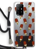 Yummy: Oppo A95 5G Transparant Hoesje met koord