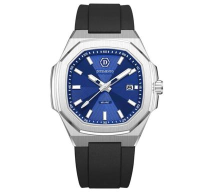 Ditemento Chelso Verdasco Horloge Heren Blauw/Zilver - Maat One Size - Kleur: ZilverBlauw | Soccerfanshop