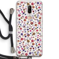 Planets Space: OnePlus 6 Transparant Hoesje met koord