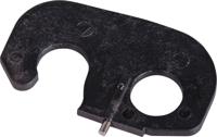 Shimano safety plate for left mtb/trekking crank arm
