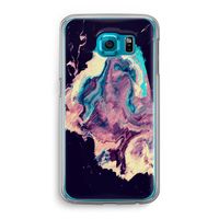 Cosmic Silence: Samsung Galaxy S6 Transparant Hoesje