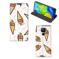 Xiaomi Redmi Note 9 Flip Style Cover Icecream