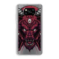 Hell Hound and Serpents: Xiaomi Poco X3 NFC Transparant Hoesje