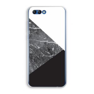 Combinatie marmer: Honor 10 Transparant Hoesje