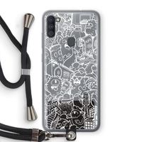 Vexx City #2: Samsung Galaxy A11 Transparant Hoesje met koord
