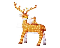 Kerstverlichting Rendier Acryl Staand 180 LED 95,5cm Kerstverlichting Rendier Acryl Staand 180 LED 95,5cm