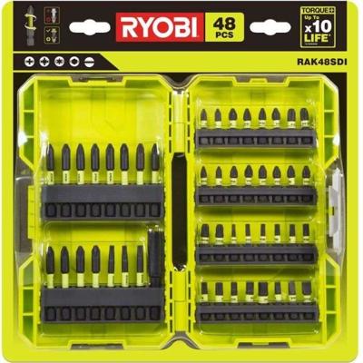 RYOBI RAK48SDI - Schokbestendige koffer 48 Accessoires voor schroeven