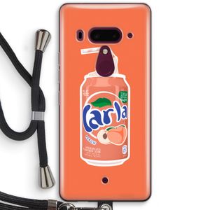 S(peach)less: HTC U12+ Transparant Hoesje met koord