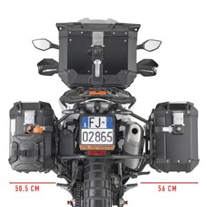 GIVI PLO_CAM Zijkofferhouders, Motorspecifieke bagage, PLO7717CAM