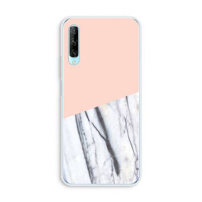 A touch of peach: Huawei P Smart Pro Transparant Hoesje