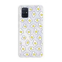 Spiegeleitjes: Galaxy A71 Transparant Hoesje