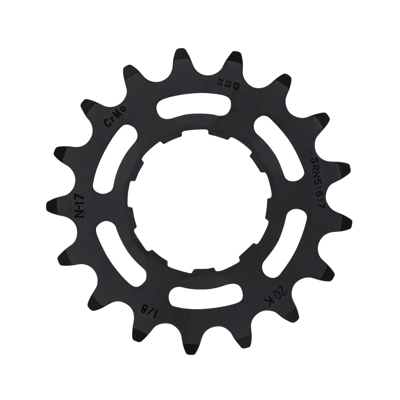 KMC tandwiel 19t zwart - fietskettingring