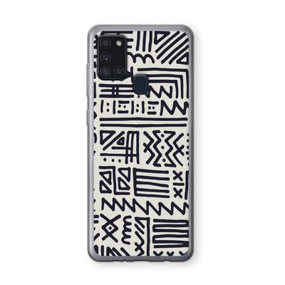 Marrakech print: Samsung Galaxy A21s Transparant Hoesje