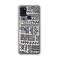 Marrakech print: Samsung Galaxy A21s Transparant Hoesje