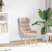 Fauteuil Lichtgrijs 69 x 74 x 93 cm Sherpa Stof