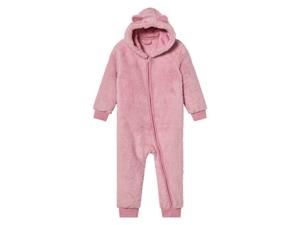 lupilu Baby fleece onesie (86/92, Roze)