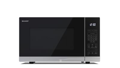 SharpYC-PC322AE-S Combimagnetron Zwart