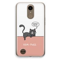 GSM poes: LG K10 (2017) Transparant Hoesje