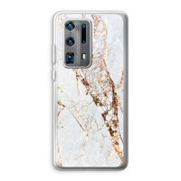Goud marmer: Huawei P40 Pro Plus Transparant Hoesje