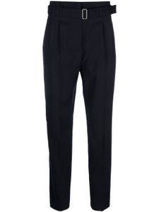 A.P.C. pantalon de tailleur Anthea à taille ceinturée - Bleu