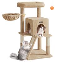 Kattenboom met groot platform, Kameelbruin