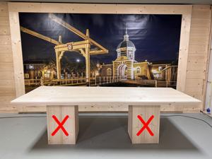 Steigerhouten Tafelblad - Op maat!