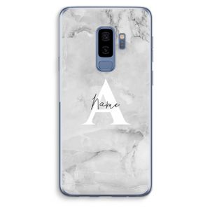 Ivory Marble: Samsung Galaxy S9 Plus Transparant Hoesje