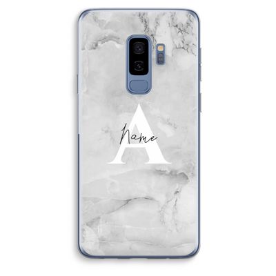 Ivory Marble: Samsung Galaxy S9 Plus Transparant Hoesje