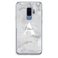 Ivory Marble: Samsung Galaxy S9 Plus Transparant Hoesje