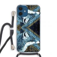 Golden Fox: iPhone 12 mini Transparant Hoesje met koord