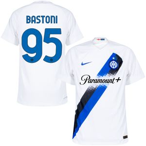 Inter Milan Dri Fit ADV Authentic Shirt Uit 2023-2024 + Bastoni 95
